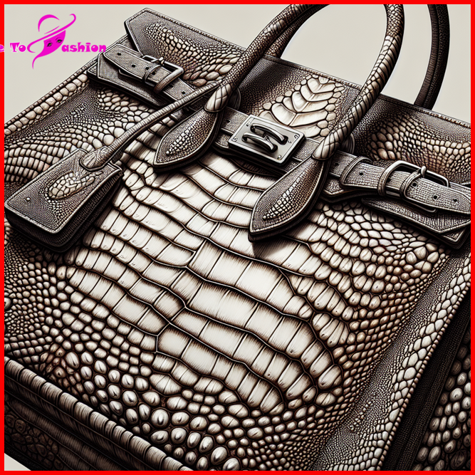 crocodile skin bag