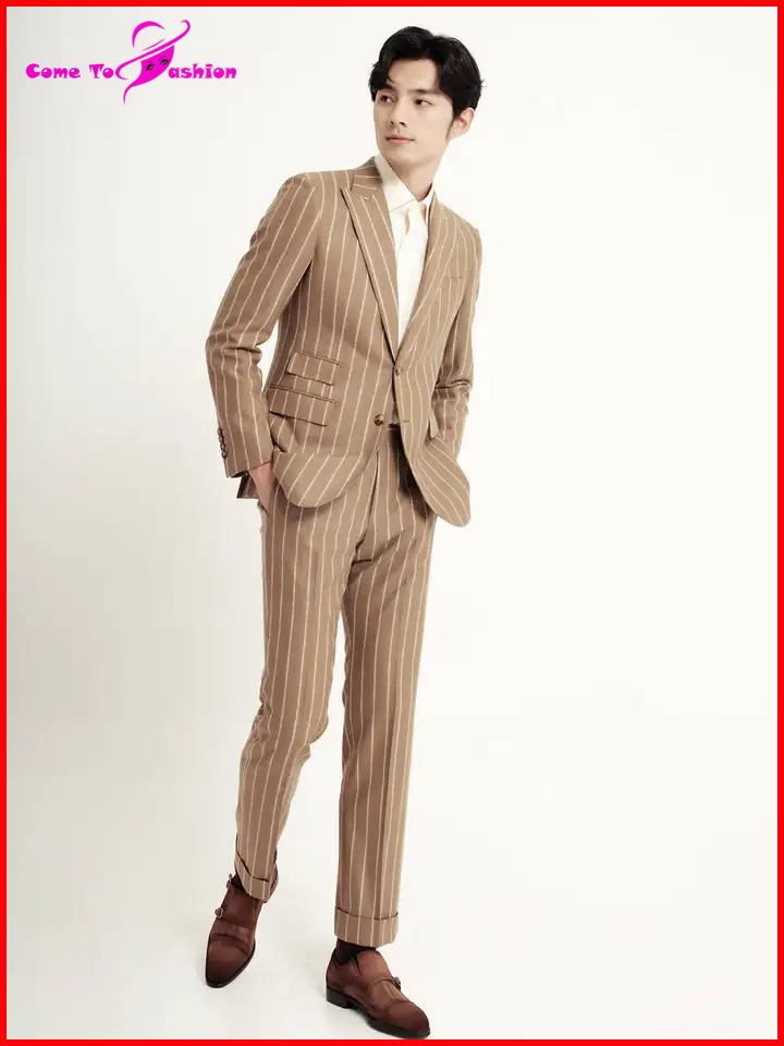 Striped suit