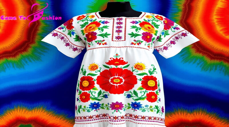 mexican embroidered dress